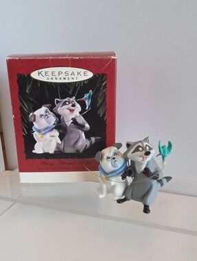 Hallmark Keepsake Percy, Flit & Meeko Pocahontas Collection Christmas Ornament